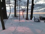 Stunning sunsets during all four seasons